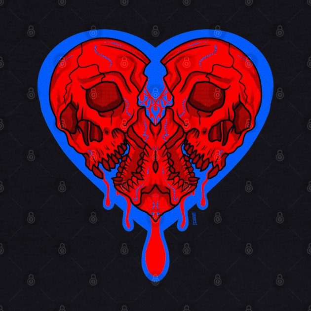 Skull heart by Chillateez 